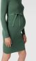 Mamalicious zwangerschapsjurk MLJACINA groen Dames Viscose Col Effen XL - Thumbnail 3