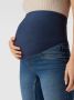 Mamalicious low waist skinny zwangerschaps jegging MLAMY medium blue denim Jeans Blauw XL - Thumbnail 7