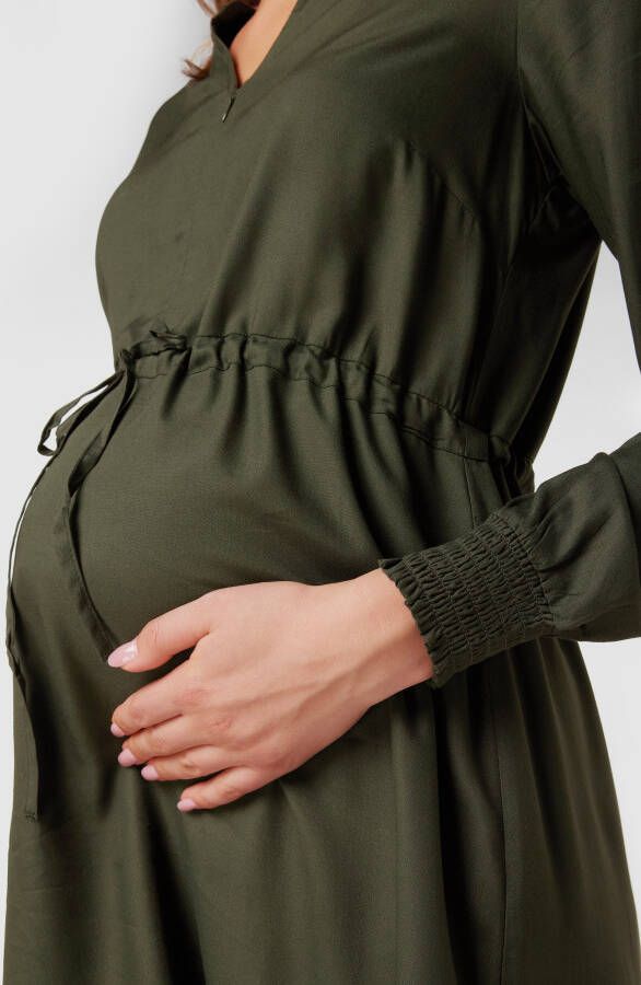 Mamalicious Voedingsjurk met midilengte van viscose