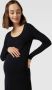 Mamalicious zwangerschapsjurk MLMIA zwart Dames Stretchkatoen (duurzaam) Ronde hals XL - Thumbnail 4
