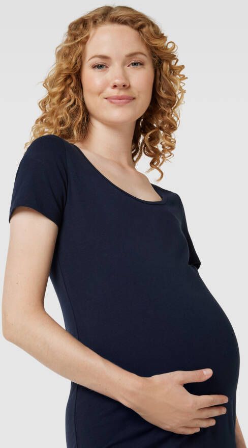 Mamalicious Zwangerschapsjurk van biologische katoenmix model 'MIA' - Foto 2