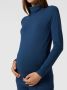 Mamalicious zwangerschapstop MLMIA blauw Dames Stretchkatoen (duurzaam) Col S - Thumbnail 3