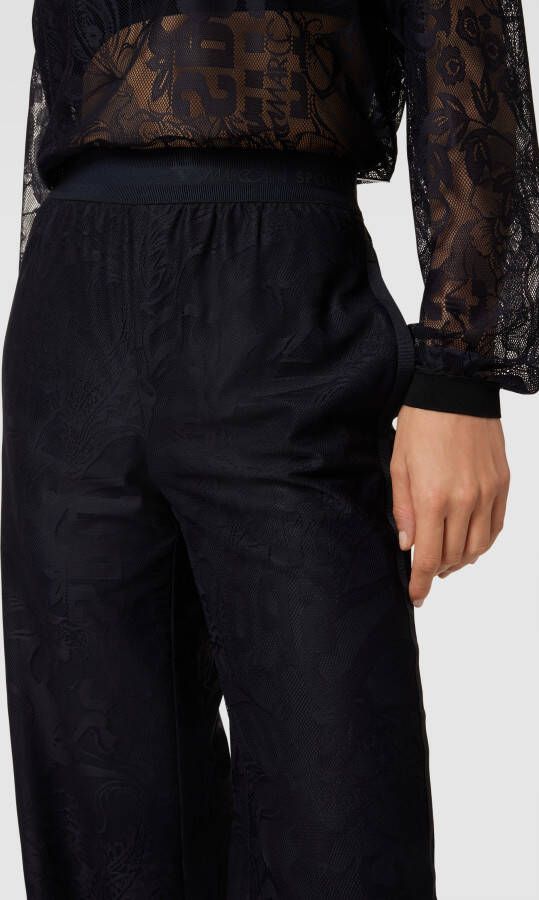 Marc Cain Broek met elastische band met logo