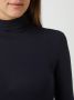 Marc Cain Middernacht Blauwe Coltrui voor Vrouwen Blauw Dames - Thumbnail 3