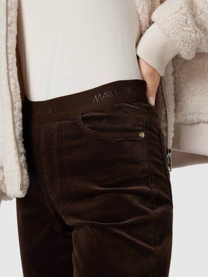 Marc Cain Stoffen broek met elastische band