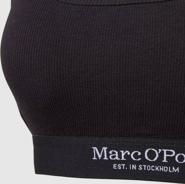Marc O'Polo Bralette met label in band - Foto 2