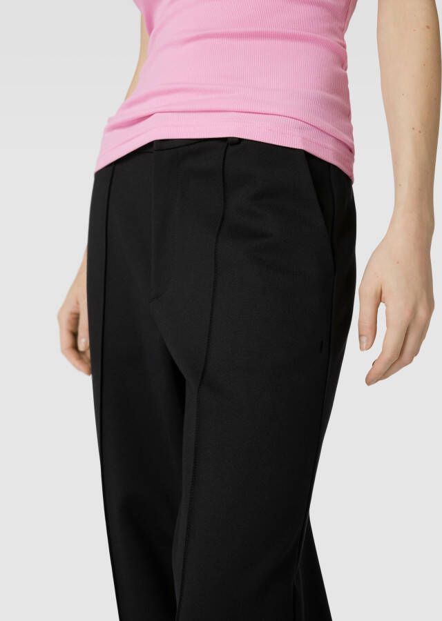Marc O'Polo DENIM Stoffen broek van viscosemix met stretch en bandplooien