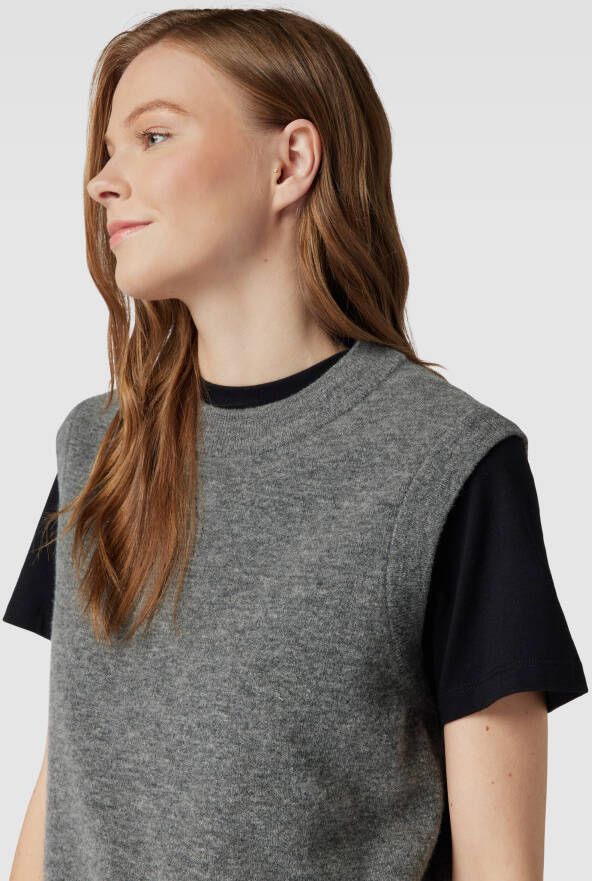 Marc O'Polo DENIM Tricottop van scheerwolmix met stretch