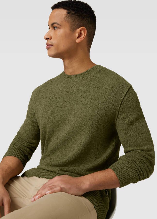 Marc O'Polo Gebreide pullover in bouclélook model 'summer'