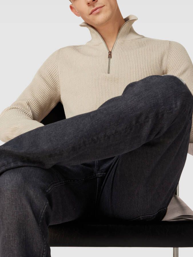 Marc O'Polo Gebreide pullover met opstaande kraag