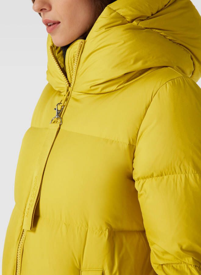 Marc O'Polo Hooded down puffer coat Geel Dames - Foto 4