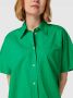 Marc O'Polo Loose fit overhemdblouse met borstzak - Thumbnail 2