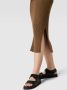 Marc O'Polo Knitted Dresses Beige Brown Dames - Thumbnail 3
