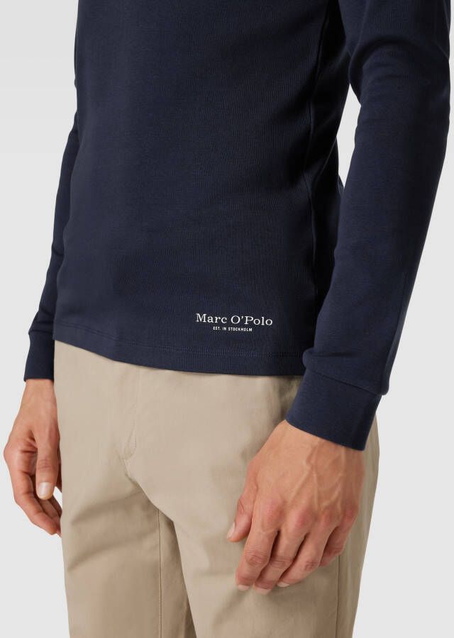 Marc O'Polo Shaped fit coltrui met labeldetail