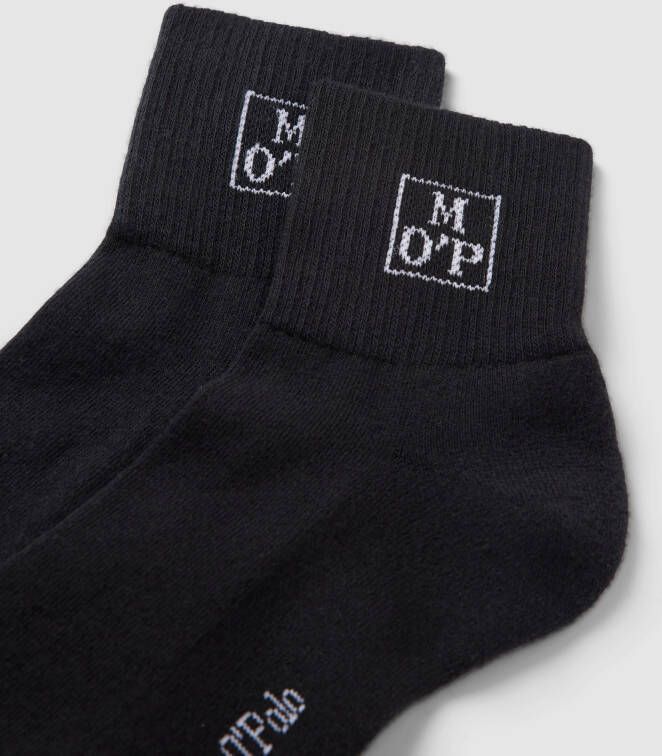 Marc O'Polo Sokken met labelprint in een set van 2 paar