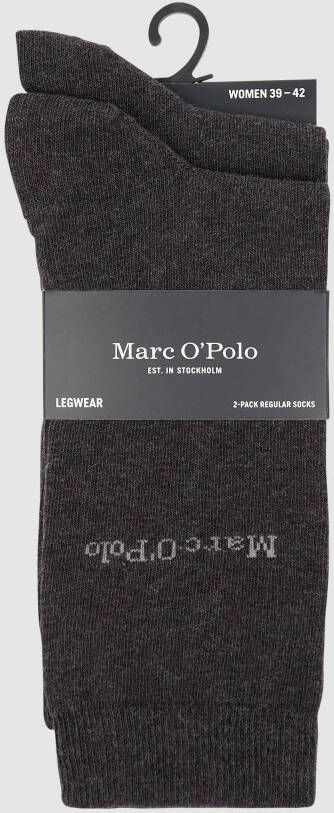 Marc O'Polo Sokken van biologische katoenmix in een set van 2 paar - Foto 2