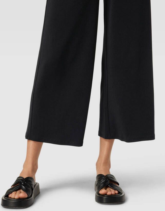 Marc O'Polo Culotte Jersey pants straight leg long - Foto 4