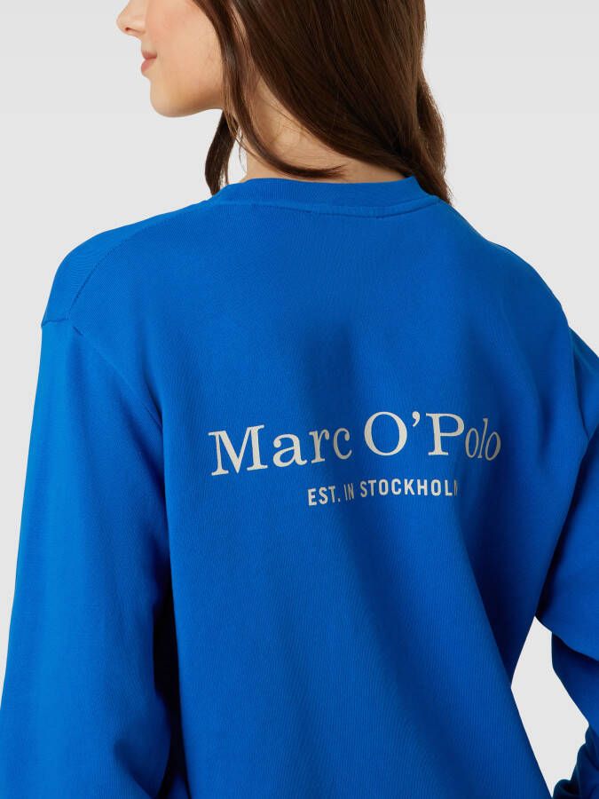 Marc O'Polo Sweatshirt met logoprint aan de achterkant