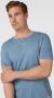 Marc O'Polo T-shirt met korte knoopsluiting model 'Serafino' - Thumbnail 4