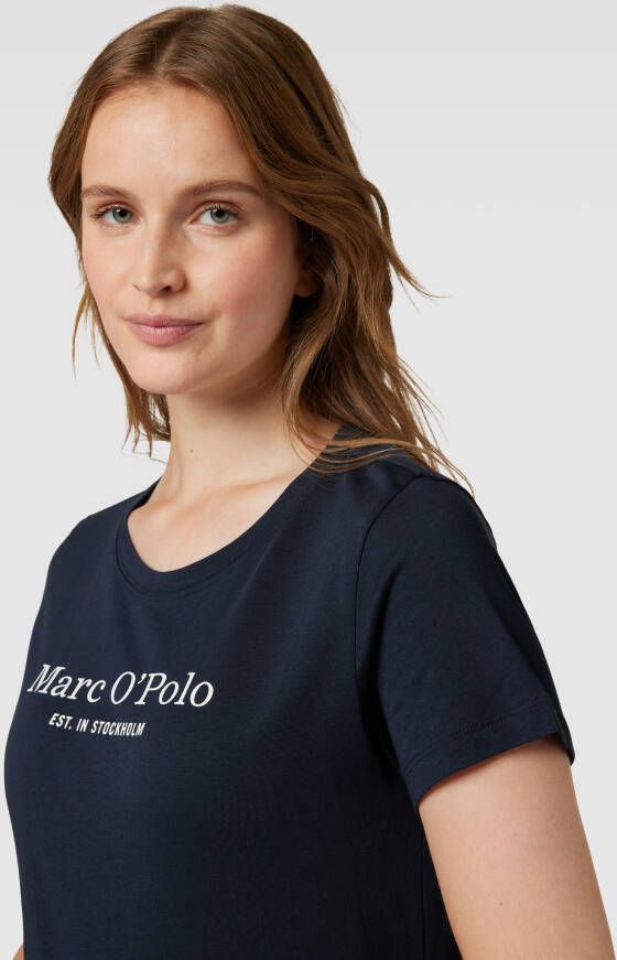 Marc O'Polo T-shirt met labelprint model 'MIX N MATCH'