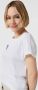 Marc O'Polo T-shirt met printopdruk wit - Thumbnail 4