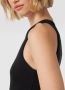 Marc O'Polo Shaped fit tanktop van geribde jersey met ronde hals - Thumbnail 2