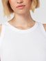 Marc O'Polo Shaped fit tanktop van geribde jersey met ronde hals - Thumbnail 2