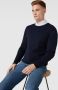 Matinique Gebreide pullover met geribde ronde hals model 'Jones' - Thumbnail 2