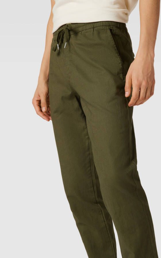 Matinique Stoffen broek met tunnelkoord model 'barton'
