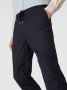Matinique Regular fit linnen broek met elastische band model 'barton' - Thumbnail 2