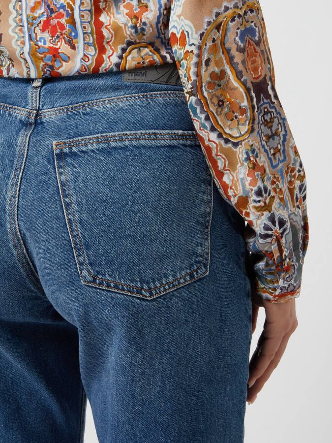Mavi Jeans Dad fit high waist jeans van katoen model 'Berlin'