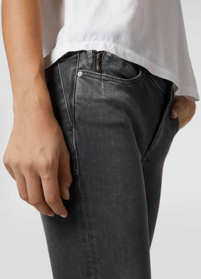 Mavi Jeans Korte super skinny fit jeans met stretch model 'Adrianna' - Foto 2