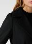 Max Mara Studio Lange jas van wol met strikceintuur - Thumbnail 2