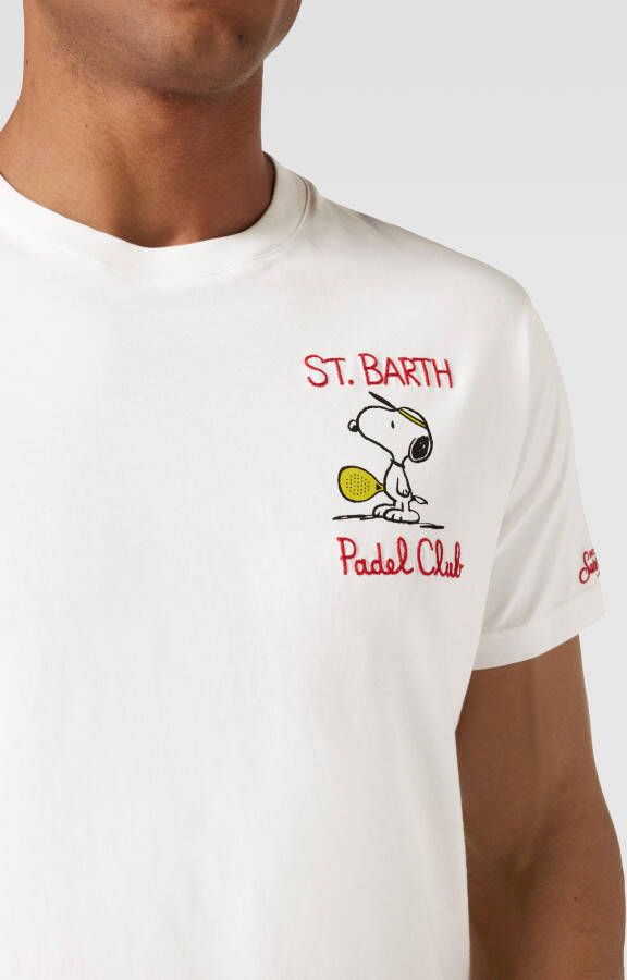 MC2 Saint Barth T-shirt met labelstitching - Foto 2