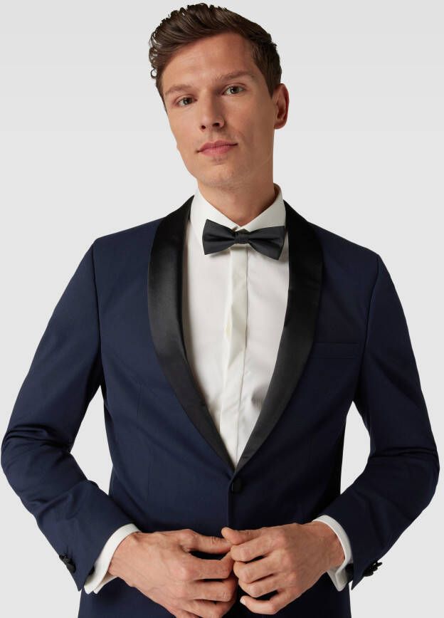MCNEAL Slim fit 1-knoops colbert met reverskraag - Foto 2