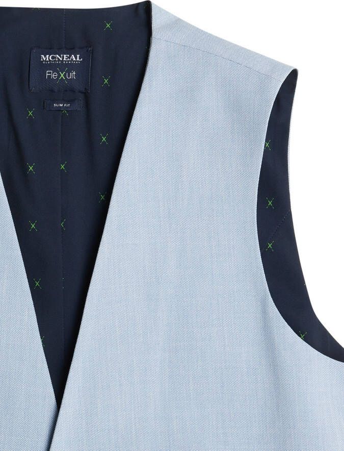 MCNEAL Slim fit gilet met all-over motief - Foto 2