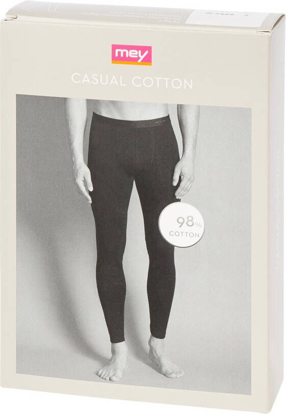 mey Lange onderbroek met stretch model 'Casual Cotton'