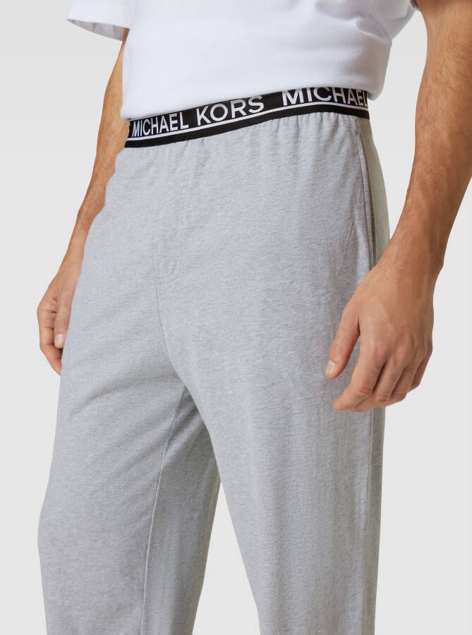 MICHAEL Kors Sweatpants van puur katoen met elastische band met logo - Foto 2