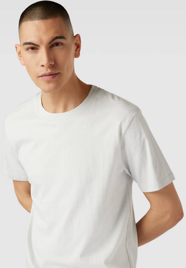 Minimum T-shirt van puur katoen met labeldetail