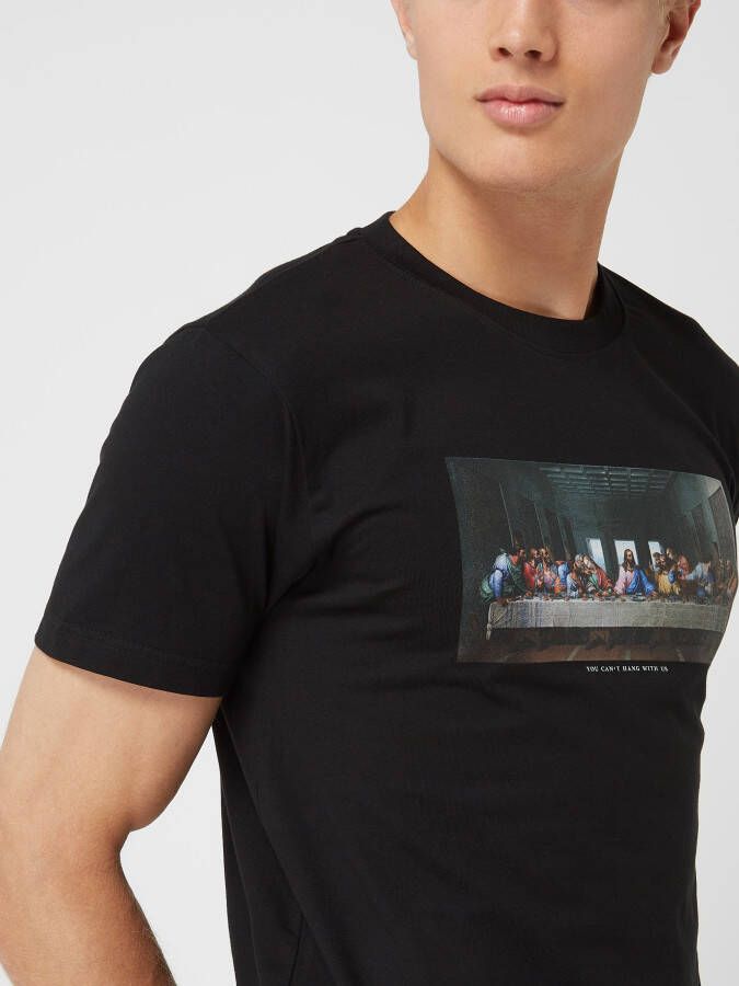 mister tee T-shirt met fotoprint
