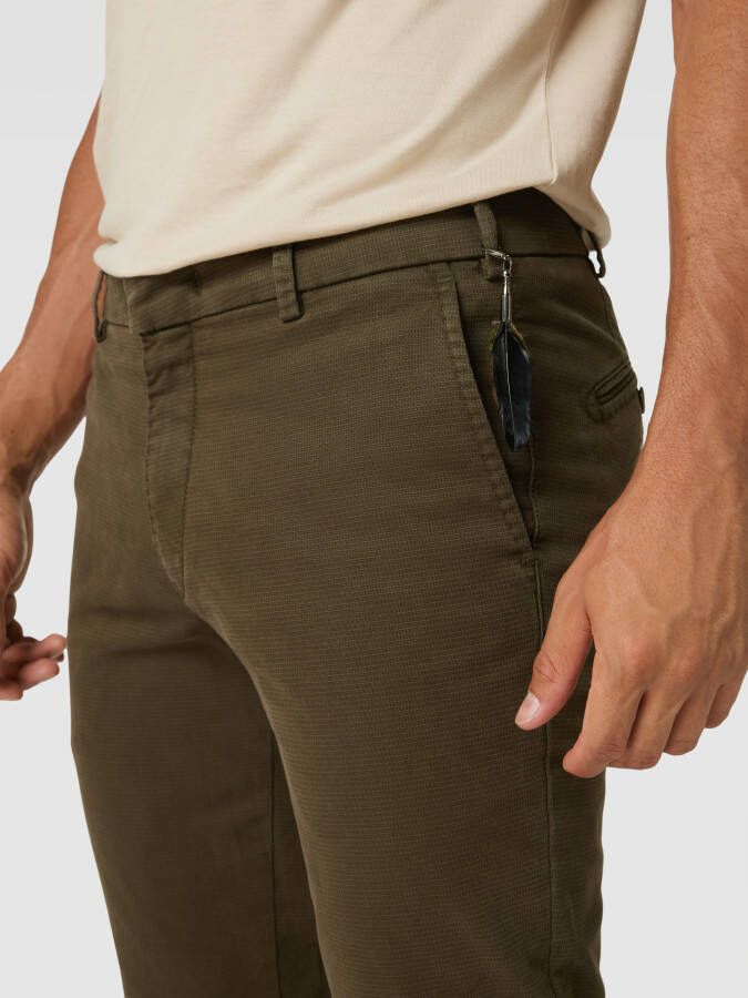 Mmx Stoffen broek met knoopsluiting - Foto 2