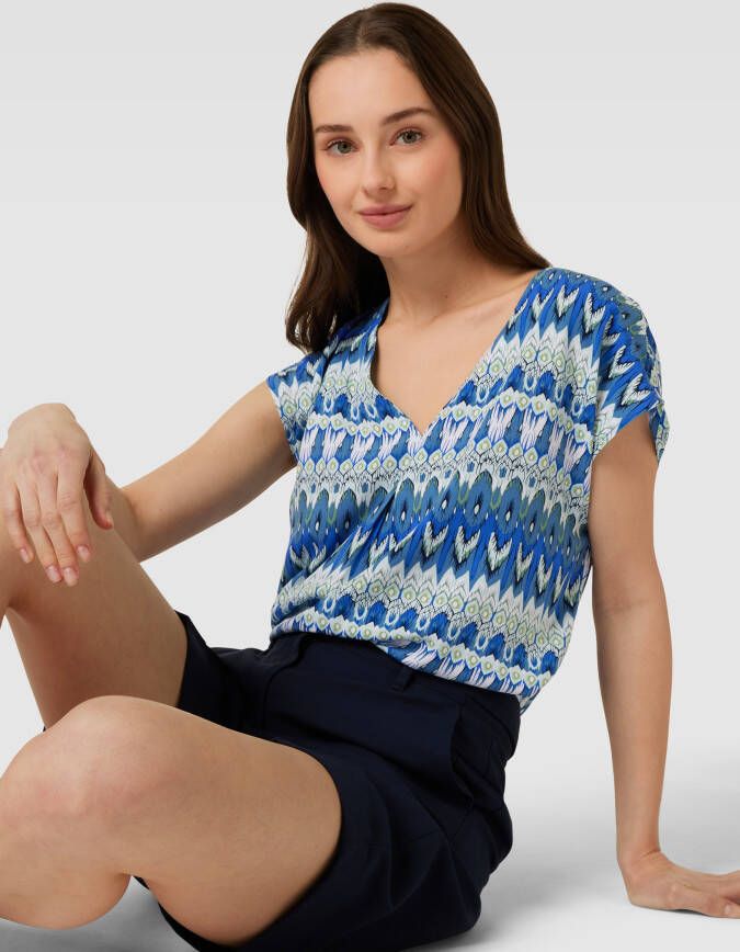 Montego Blouseshirt met all-over motief - Foto 2