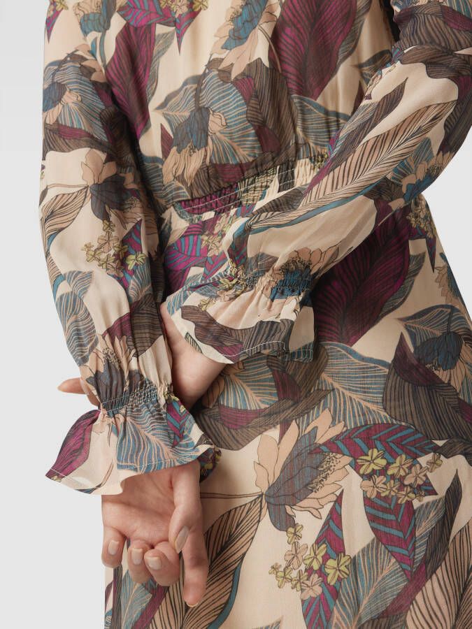 MORE & MORE Maxi-jurk met bloemenmotief - Foto 2