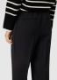 MOS MOSH Zwarte broek met hoge taille en box fit Black Dames - Thumbnail 3