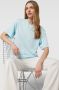 MOS MOSH T-shirt met effectgaren model 'Kit' - Thumbnail 7