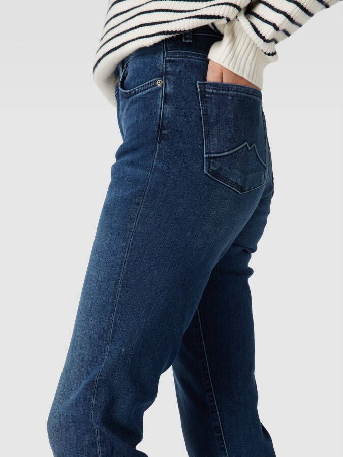 mustang Slim fit jeans met labeldetail model 'Crosby'