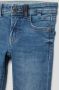 Name it KIDS slim fit jeans NKMTHEO medium blue denim Blauw Jongens Stretchdenim 104 - Thumbnail 3
