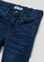 Name it KIDS slim fit jeans NKMSILAS dark blue denim Blauw Jongens Stretchdenim 170 - Thumbnail 5
