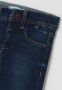 Name it KIDS slim fit jeans NKMTHEO dark denim Blauw Jongens Katoen 140 - Thumbnail 3