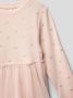 Name it MINI A-lijn jurk met biologisch katoen roze Hartjes 104 - Thumbnail 3
